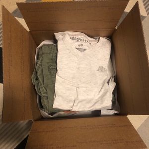 Boys preppy mystery box size 14-16 guc